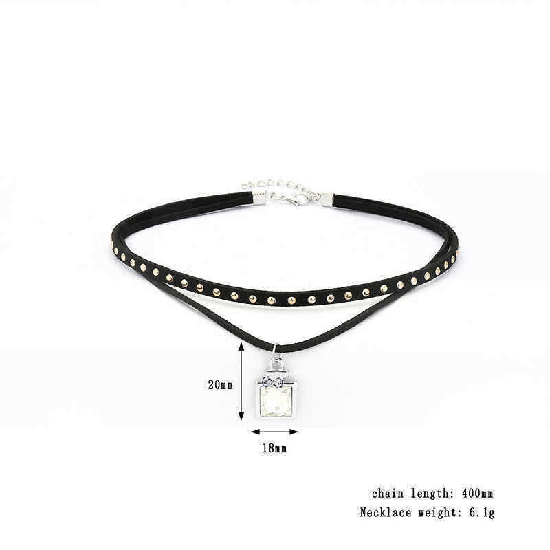 Fashion-Womens-Crystal-Perfume-Bottle-Elegant-Choker-Necklace-Jewelry-1184716