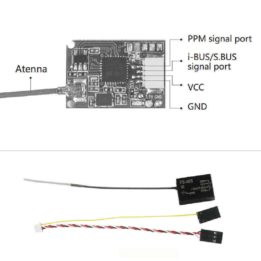 Flysky-FS-A8S-FS-A8S-V2-24G-8CH-Mini-RC-Receiver-with-PPM-i-BUS-SBUS-Output-1092861