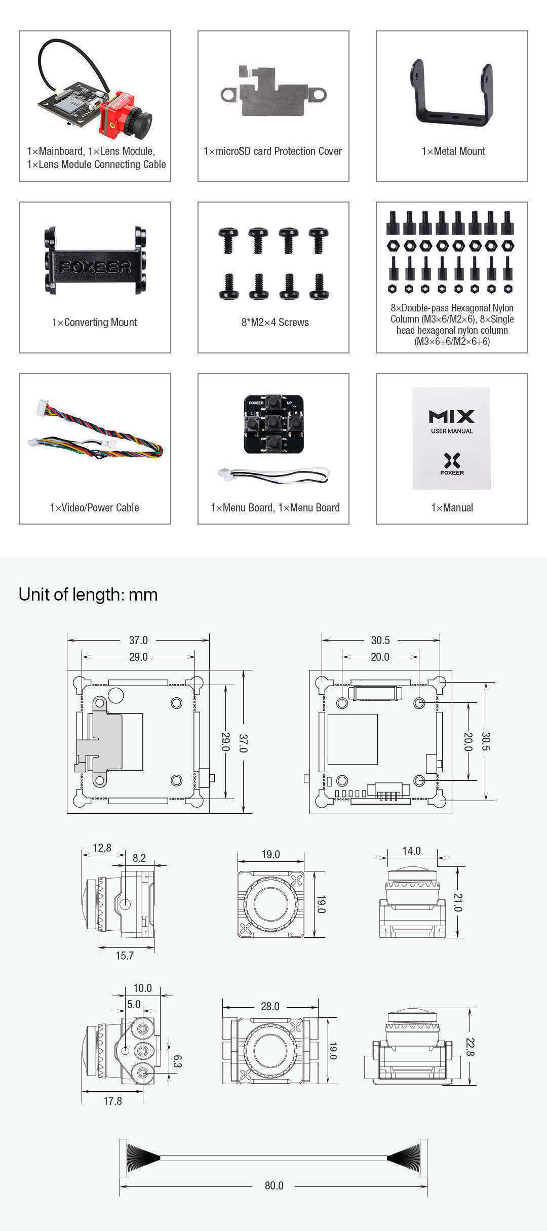 Foxeer-Mix-2-1080P-60fps-DVR-HD-Recording-Mini-FPV-Camera-Low-Latency-FOV-155-Degree-No-Freeze-For-R-1525853