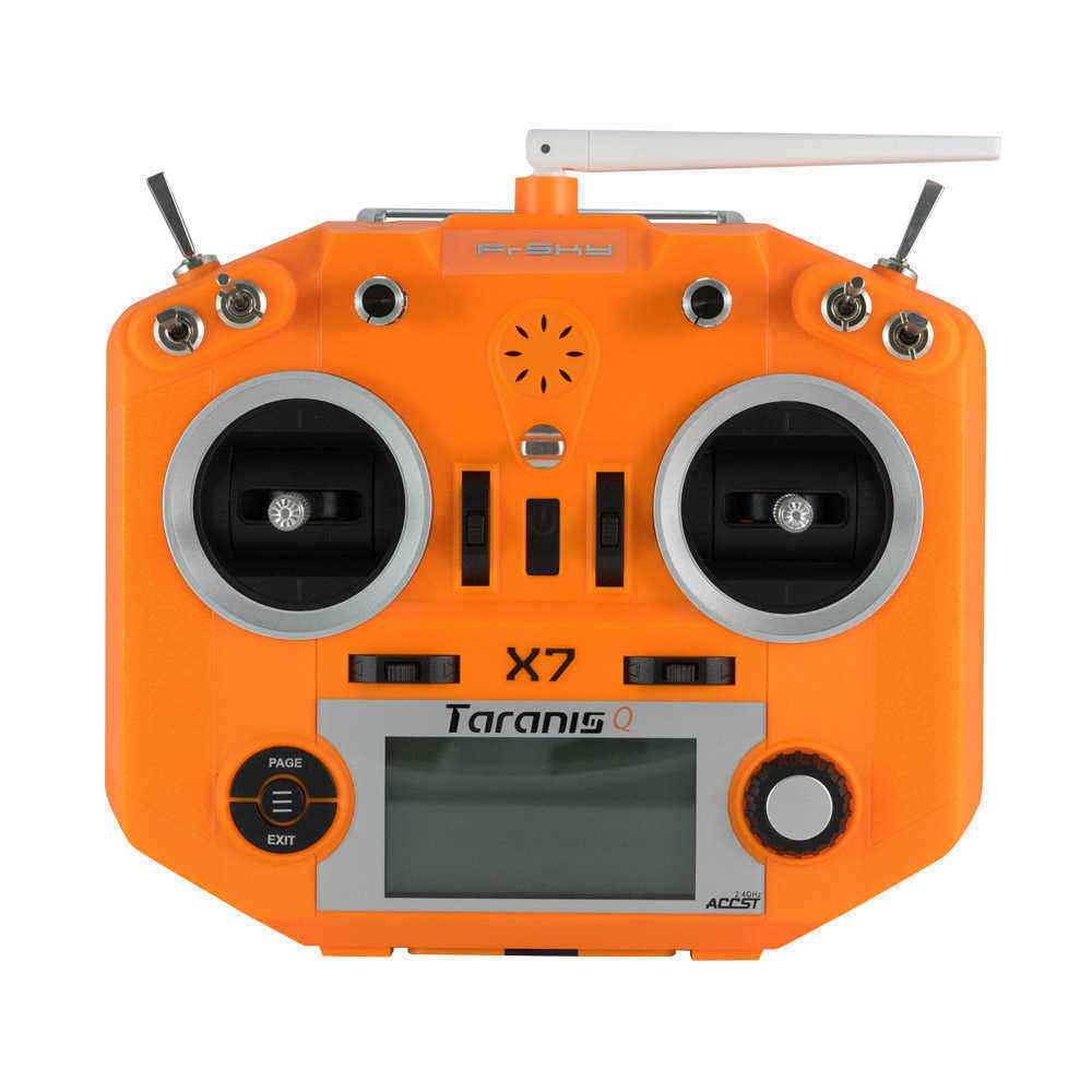 FrSky-ACCST-Taranis-Q-X7-24GHz-16CH-Mode-2-Transmitter-Blue-Orange-for-RC-FPV-Racing-Drone-1112717