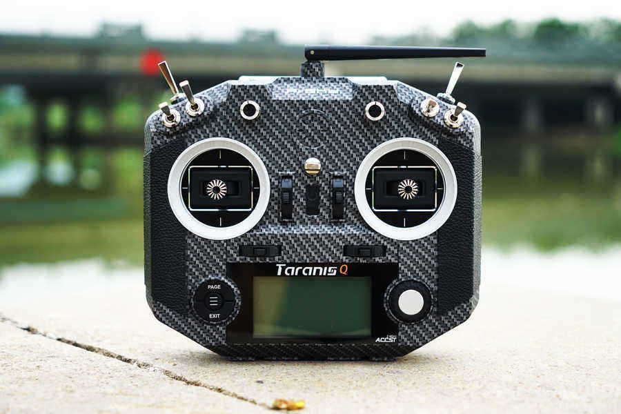 Frsky-24G-16CH-ACCST-Taranis-Q-X7S-Carbon-Fiber-Water-Transfer-Transmitter-Mode2-M7-for-RC-Drone-1198299