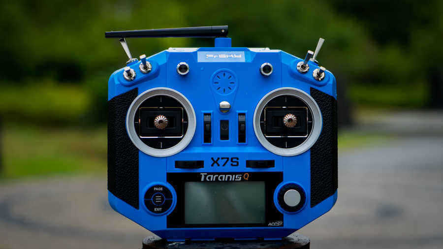 Frsky-24G-16CH-ACCST-Taranis-Q-X7S-Transmitter-Mode-2-M7-Gimbal-Wireless-Trainer-Free-Link-RC-Drone-1183984