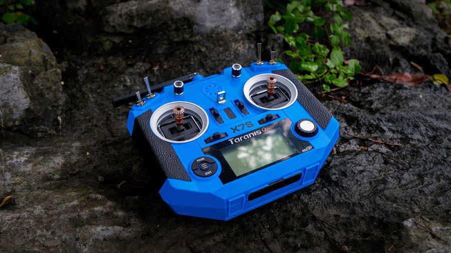 Frsky-24G-16CH-ACCST-Taranis-Q-X7S-Transmitter-Mode-2-M7-Gimbal-Wireless-Trainer-Free-Link-RC-Drone-1183984