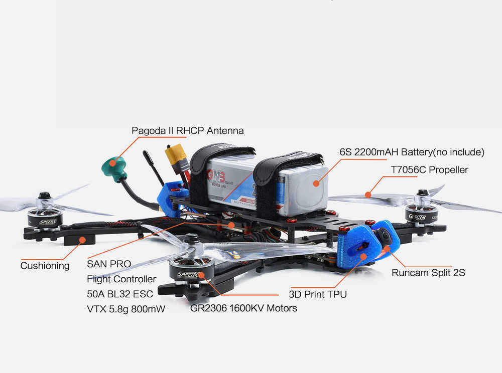 GEPRC-GEP-Crocodil-GEP-LC7-1080P-315mm-7-Inch-RC-FPV-Racing-Drone-Betaflight-F4-50A-Runcam-Split-2S--1414016