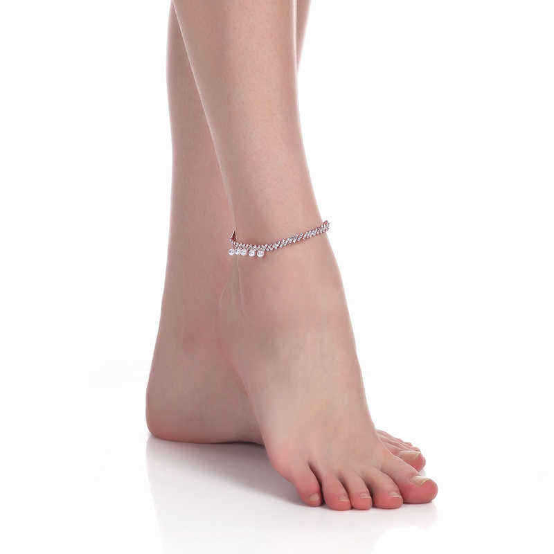 Gold-Plated-Artificial-Pearl-Cup-Chain-Shiny-Adjustable-Anklet-Women-Jewelry-1157368