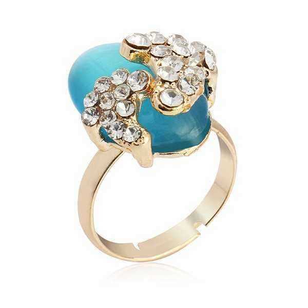 Gold-Plated-Lovely-Crystal-Little-Feet-Alloy-Opal-Rings-For-Women-939974