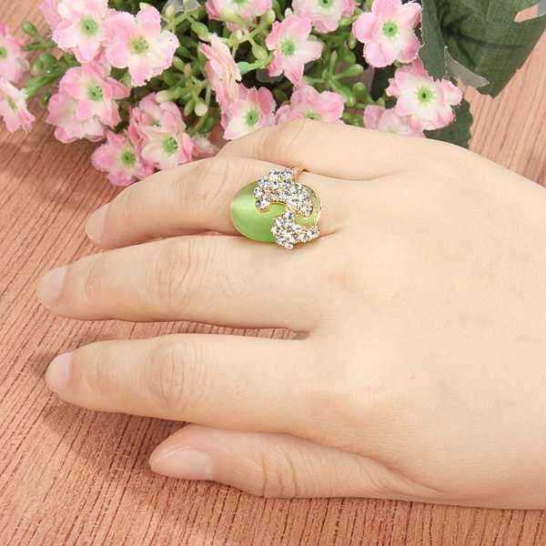 Gold-Plated-Lovely-Crystal-Little-Feet-Alloy-Opal-Rings-For-Women-939974