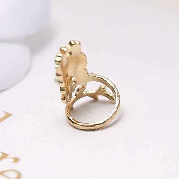 Gold-Plated-Women-Jewelry-Flower-Cute-Cat-Pearl-Nail-Ring-1000508