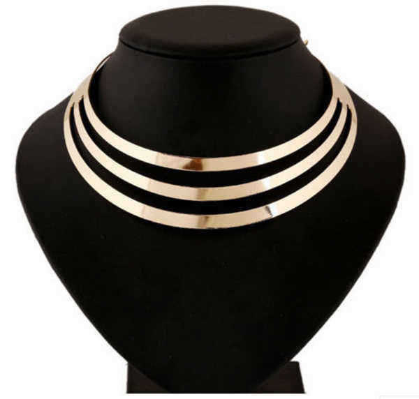 Gorgeous-Metal-Multi-Layer-Choker-Bib-Collar-Necklace-Jewelry-1007783