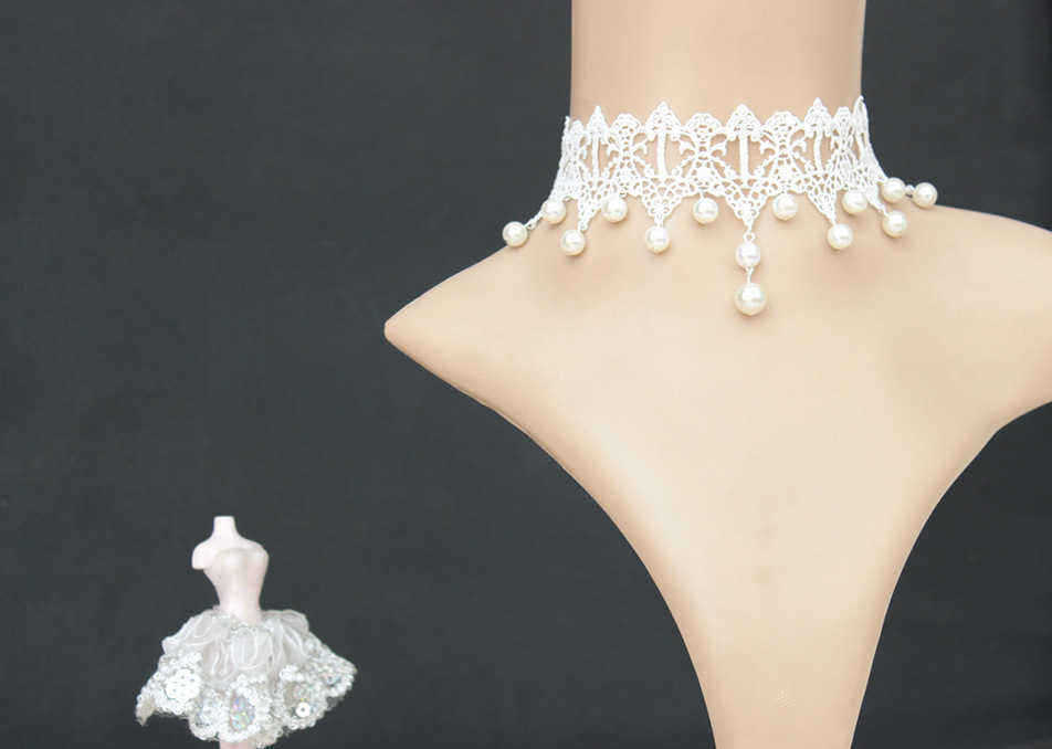 Gothic-Retro-White-Lace-Collar-Pearl-Pendant--Necklace--Wedding-Bridal-Accessories-980726