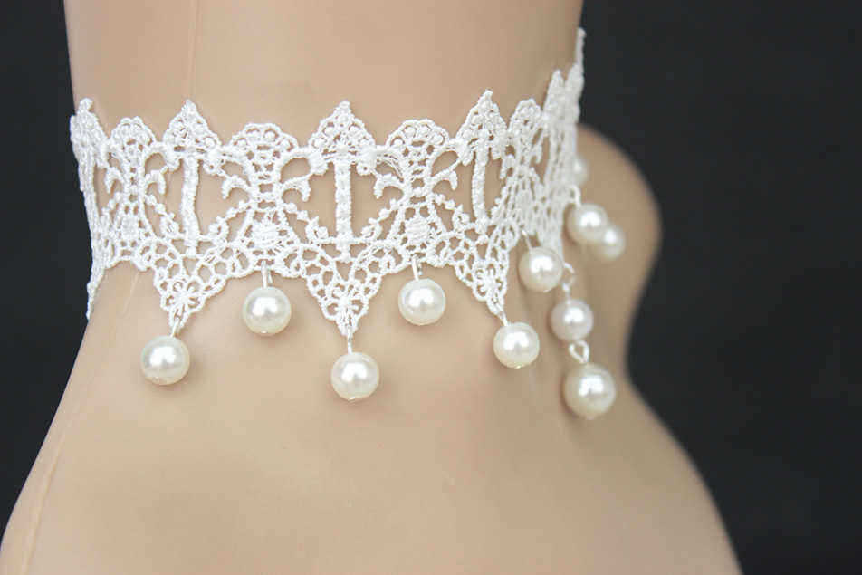 Gothic-Retro-White-Lace-Collar-Pearl-Pendant--Necklace--Wedding-Bridal-Accessories-980726