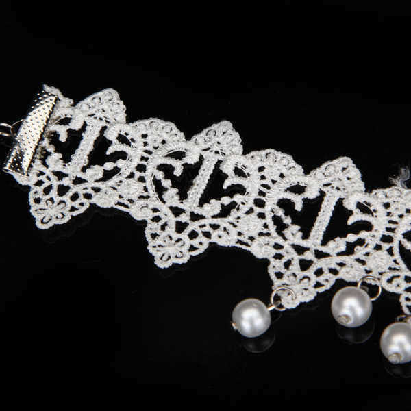 Gothic-Retro-White-Lace-Collar-Pearl-Pendant--Necklace--Wedding-Bridal-Accessories-980726