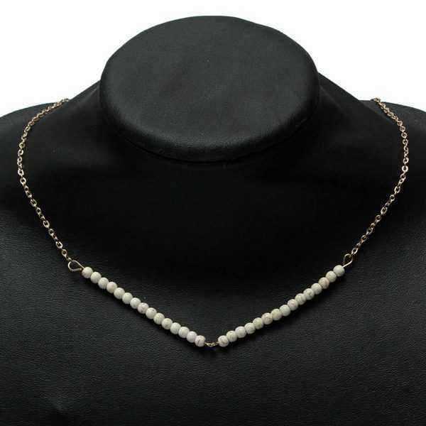 Green-Beige-Link-V-Beads-Chain-Necklace-For-Women-978032