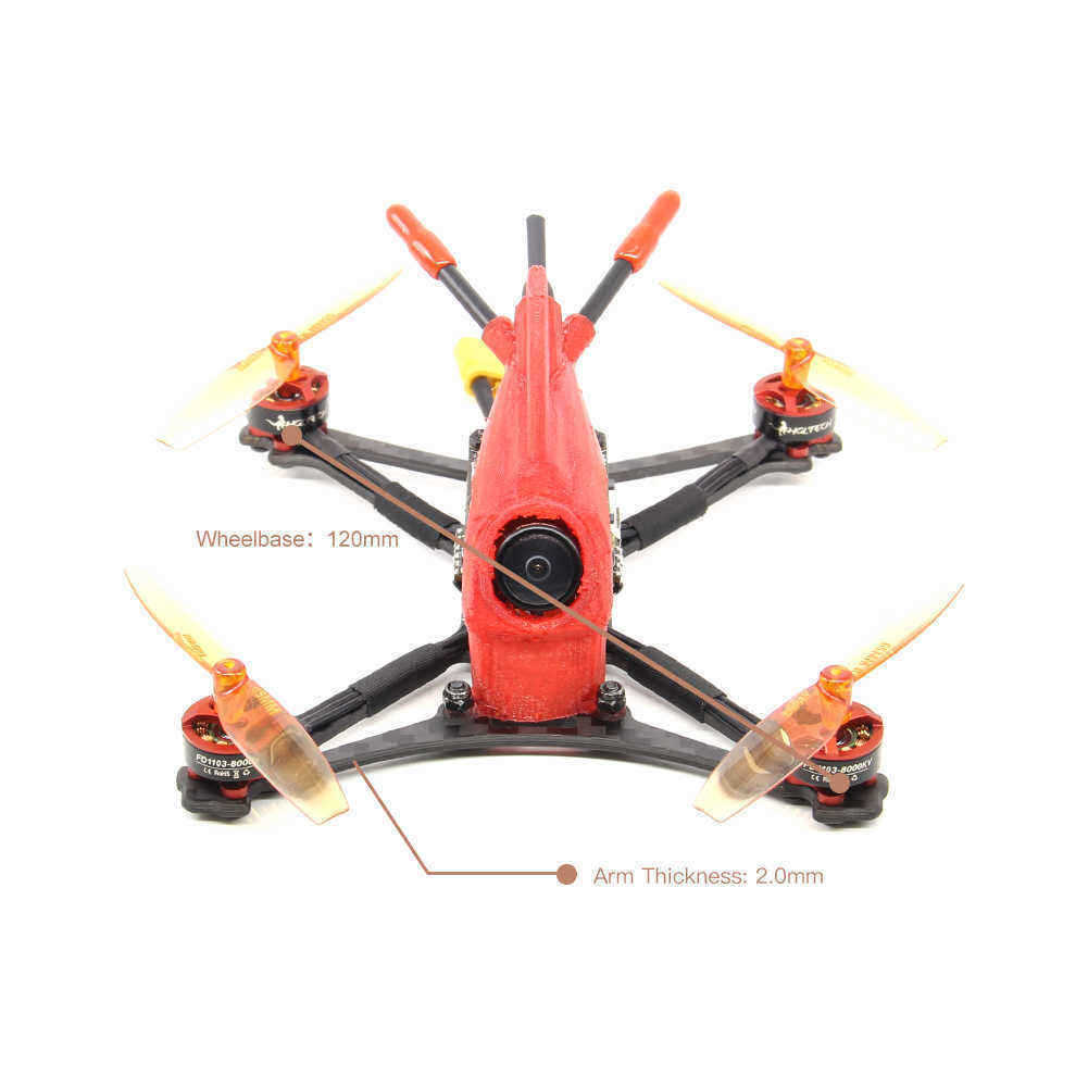 HGLRC-Parrot120-120mm-F4-25-Inch-Toothpick-FPV-Racing-Drone-PNP-BNF-w-400mW-VTX-Turbo-Eos2-Camera-1556097