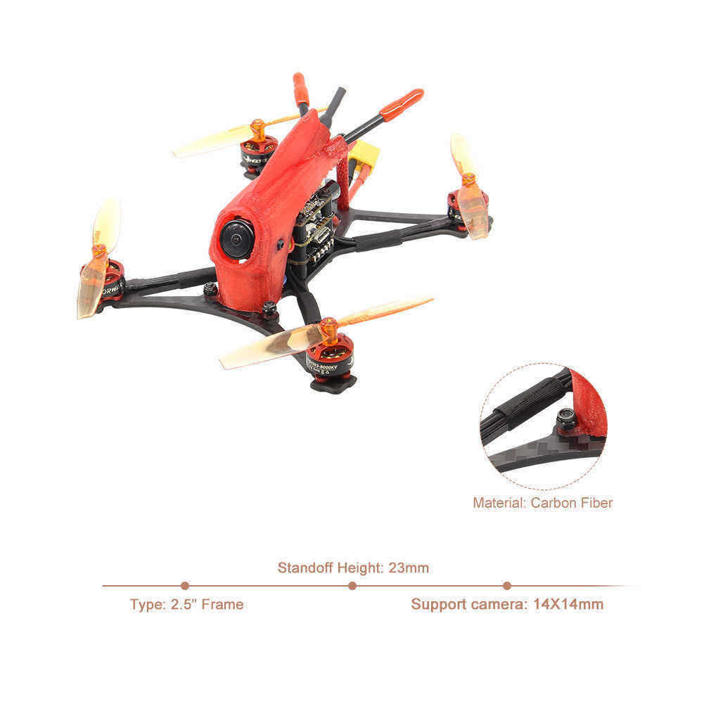 HGLRC-Parrot120-120mm-F4-25-Inch-Toothpick-FPV-Racing-Drone-PNP-BNF-w-400mW-VTX-Turbo-Eos2-Camera-1556097