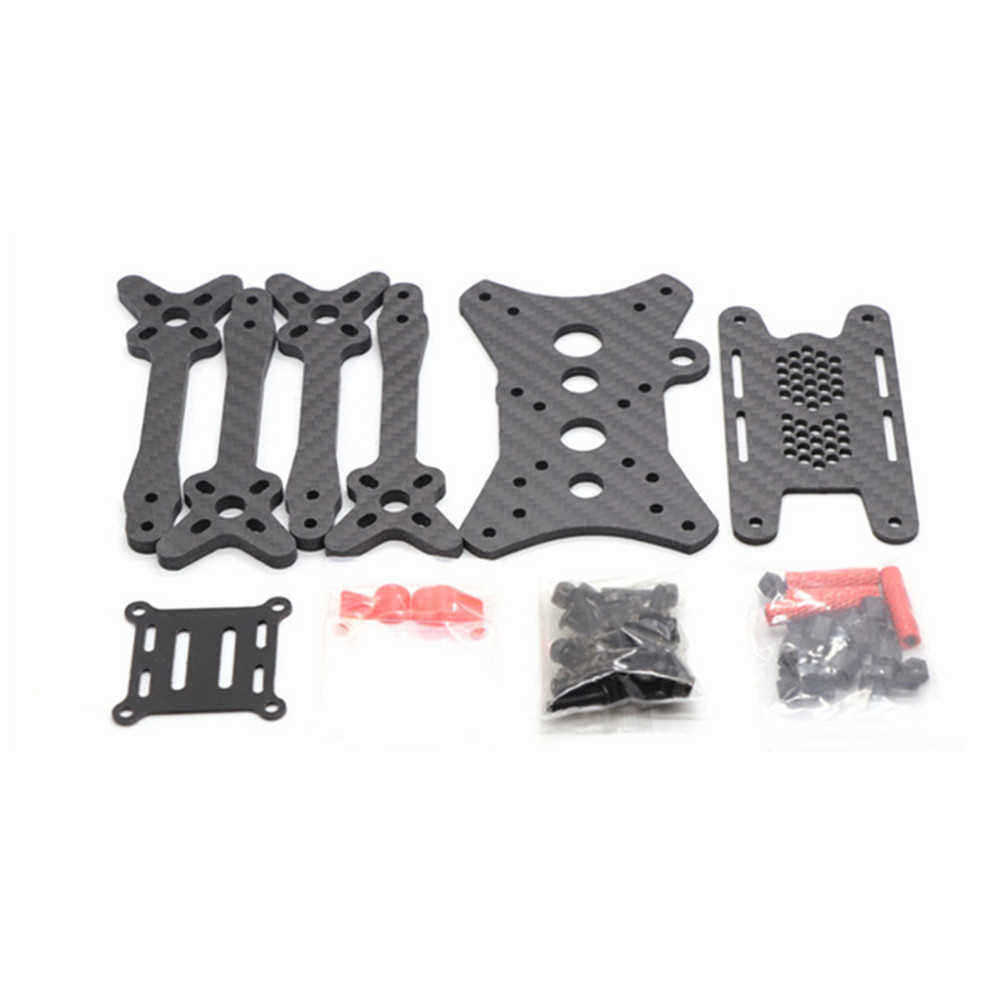 HSKRC-Floss-2-215mm-Wheelbase-4mm-Arm-3K-Carbon-Fiber-Frame-Kit-for-RC-Drone-FPV-Racing-1431877