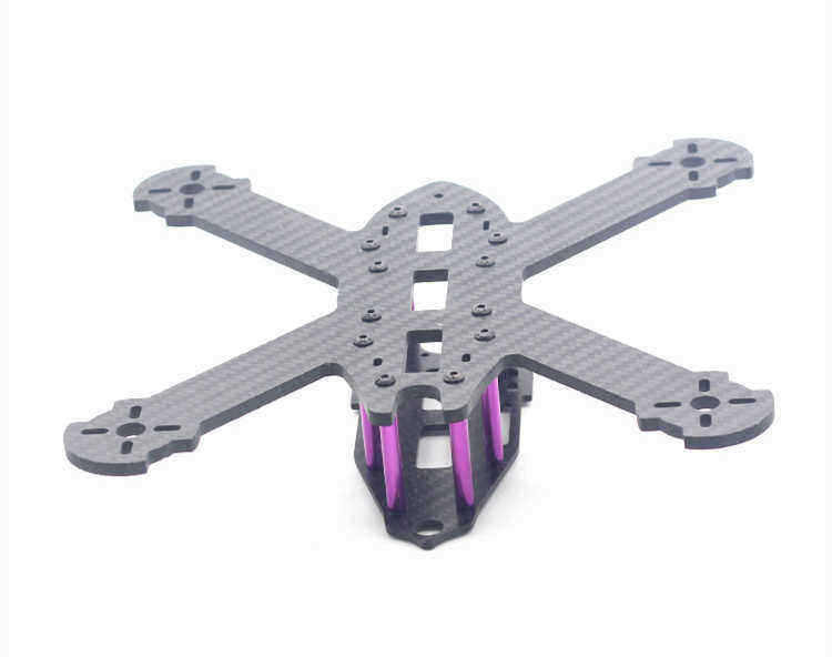 HSKRC-TWE210-210mm-Wheelbase-4mm-Arm-3K-Carbon-Fiber-X-Type-FPV-Racing-Frame-Kit-for-RC-Drone-1283150