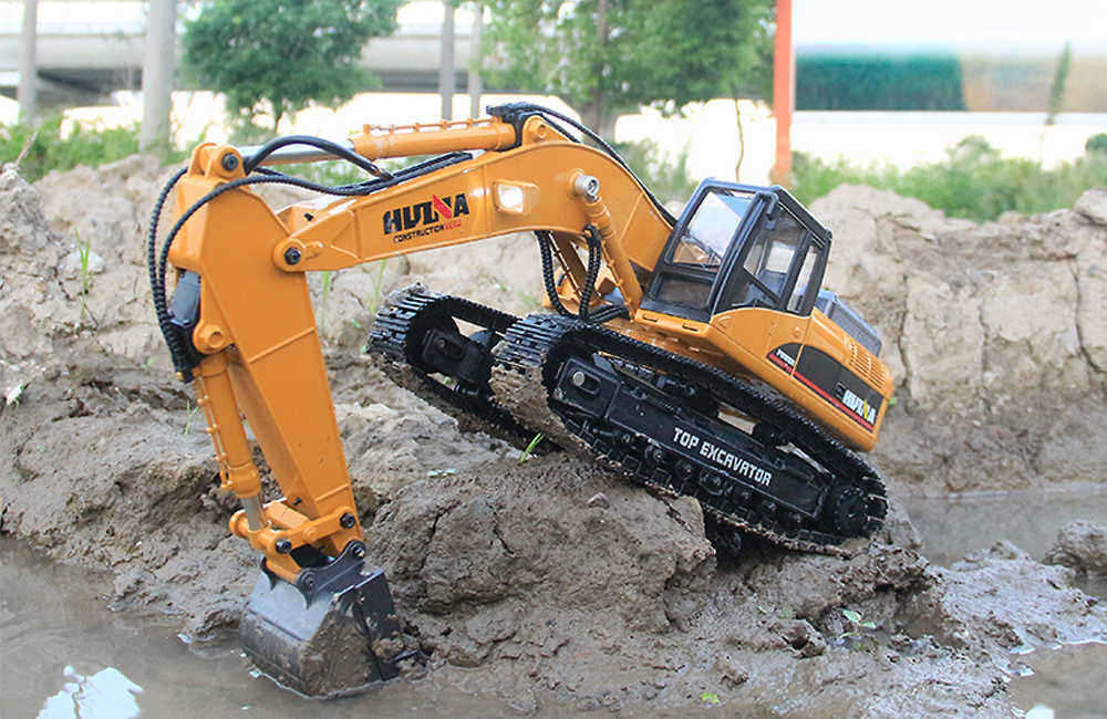 HUINA-580-Excavator-RC-Car-Toys-Styling-23-Channel-Road-Construction-All-Metal-Truck-Autos-1398609