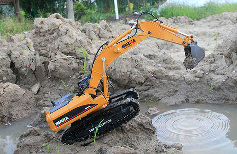 HUINA-580-Excavator-RC-Car-Toys-Styling-23-Channel-Road-Construction-All-Metal-Truck-Autos-1398609