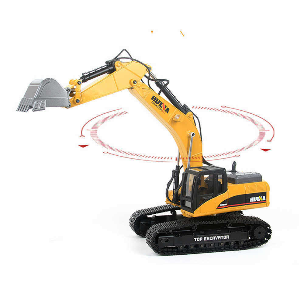 HUINA-580-Excavator-RC-Car-Toys-Styling-23-Channel-Road-Construction-All-Metal-Truck-Autos-1398609