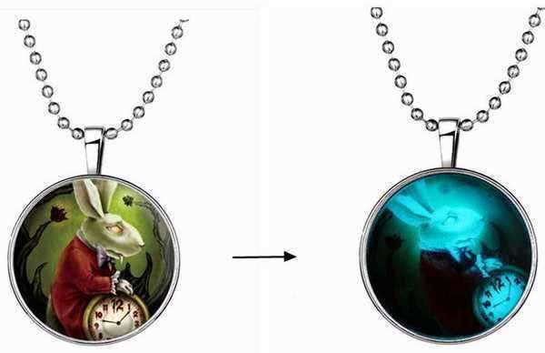 Halloween-Luminous-Sweater-Chain-Necklace-Round-Pendant-1005165