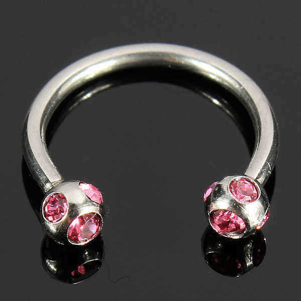 Horseshoe-Crystal-Circular-Piercing-Lip-Bar-Nose-Ring-Stainless-Steel-950311