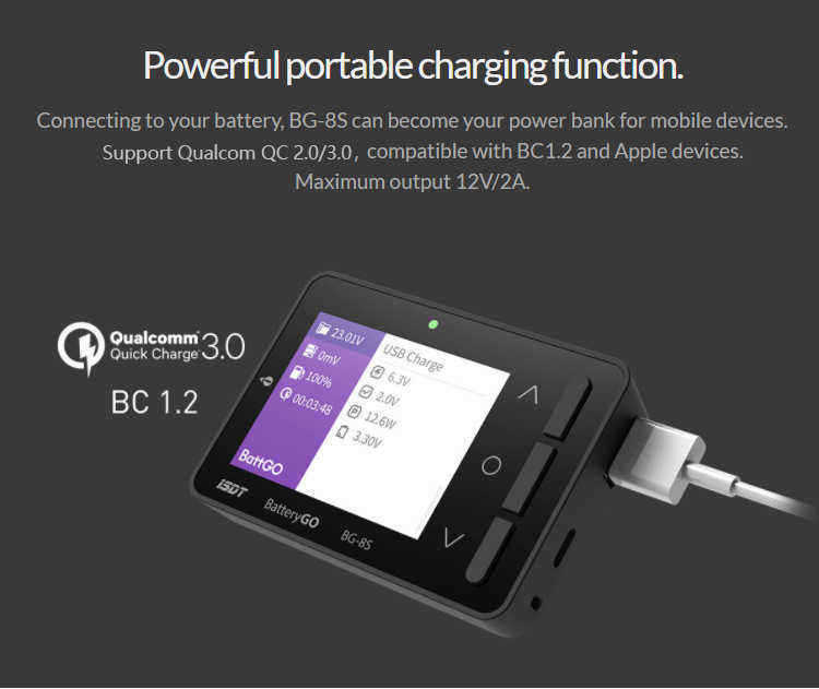 ISDT-BattGo-BG-8S-Smart-Battery-Checker-Balancer-Receiver-Signal-Tester-Quick-Charge-Function-1177825