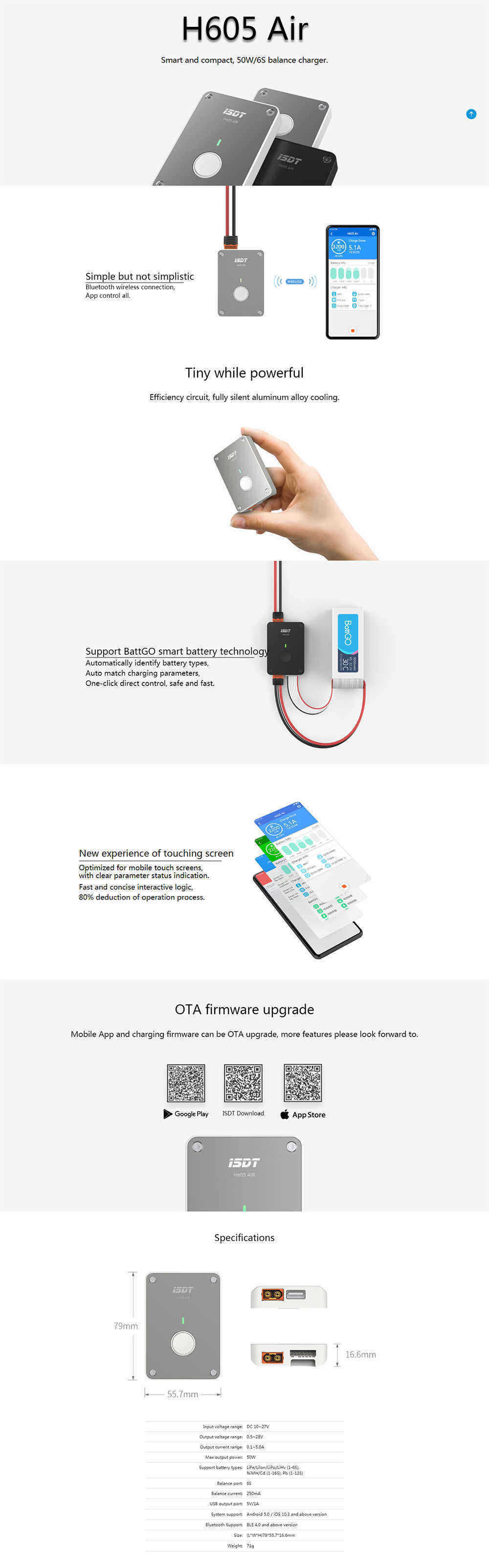 ISDT-H605-Air-50W-5A-DC-2S-6S-Lipo-Battery-Smart-bluetooth-Charger-With-APP-Operation-1386099