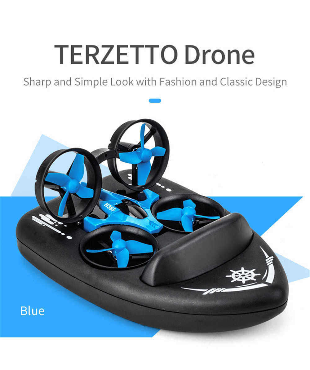 JJRC-H36F-Terzetto-120-24G-3-In-1-RC-Vehicle-Flying-Drone-Land-Driving-Boat-RTR-Model-1537028