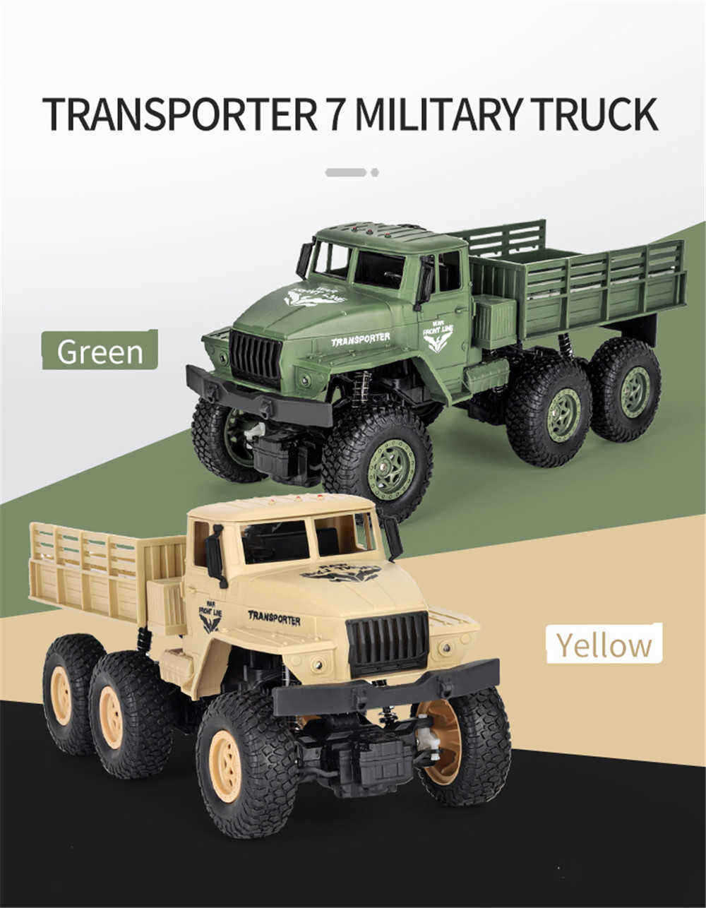 JJRC-Q68-Q69-118-24G-6WD-RC-Vehicle-Off-Road-Military-Truck-Car-RTR-Model-1530087