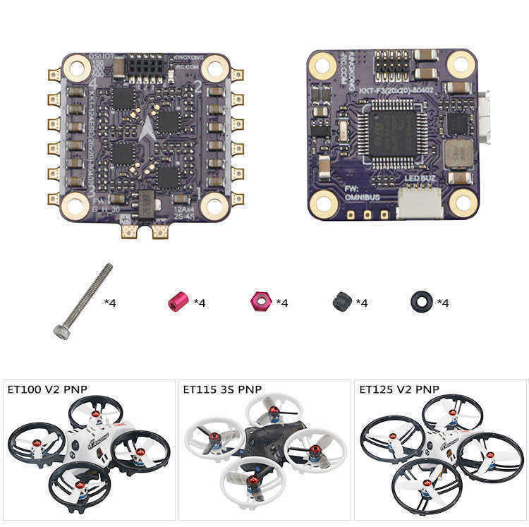 KINGKONGLDARC-ET-Series-ET125-V2-125mm-Micro-FPV-Racing-RC-Drone-800TVL-Cam-16CH-25mW-100mW-VTX-BNF-1211388