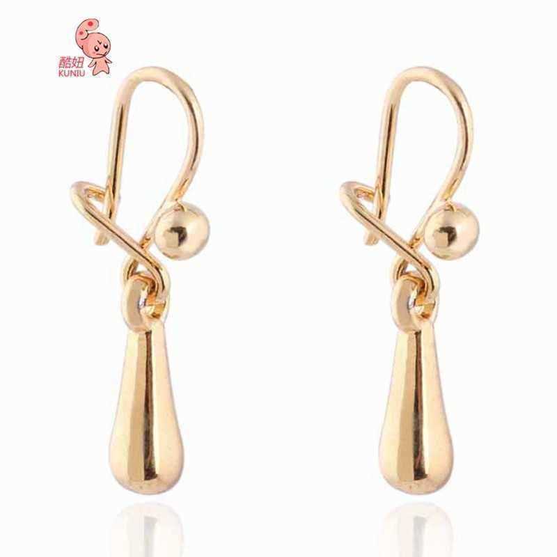 Kuniu-Simple-18k-Gold-Plated-Waterdrop-Dangle-Pendant-Earrings-1024501