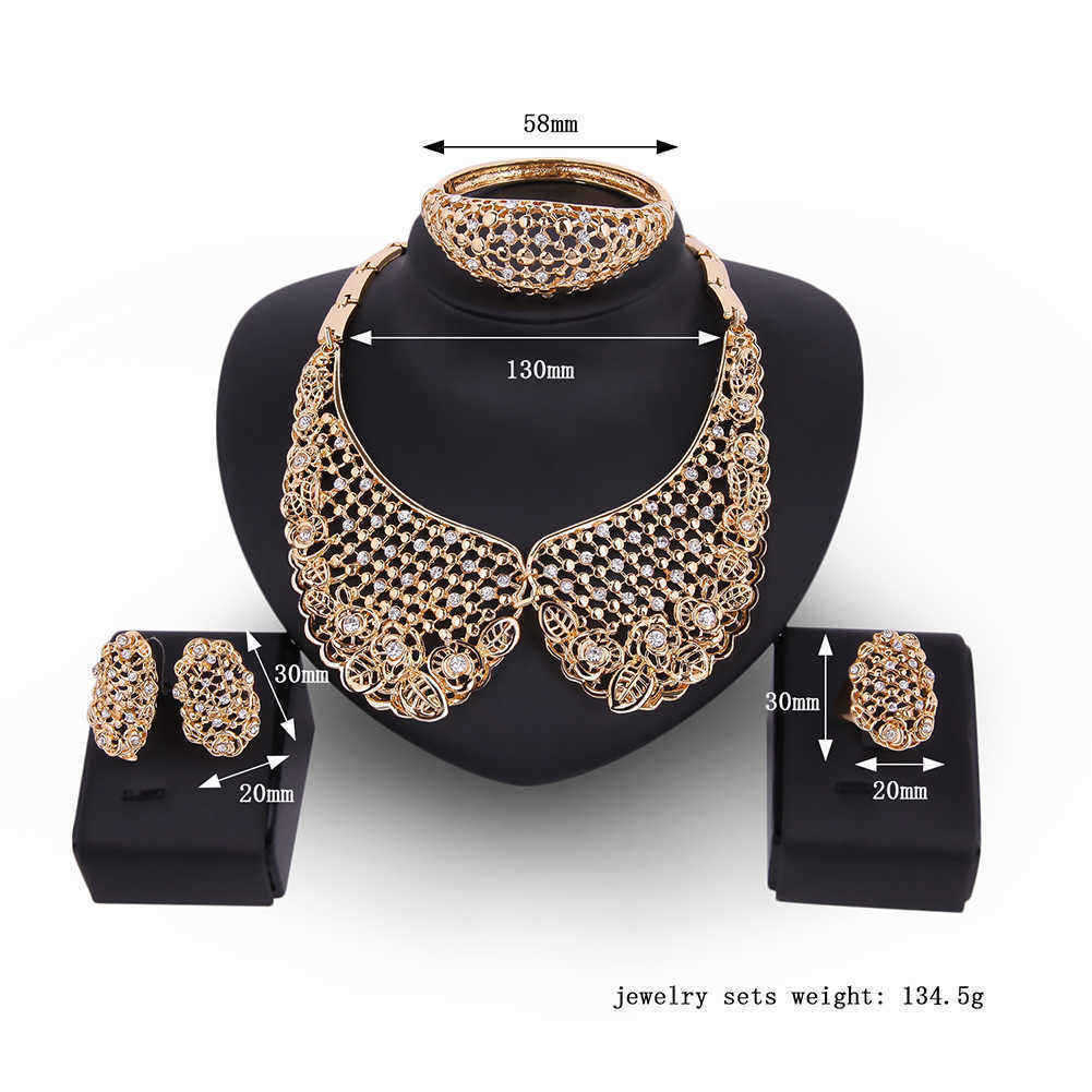 Leaf-Hollow-Out-Collar-Shape-Necklace-Earrings-Ring-Bracelet-Jewelry-Set-1139893