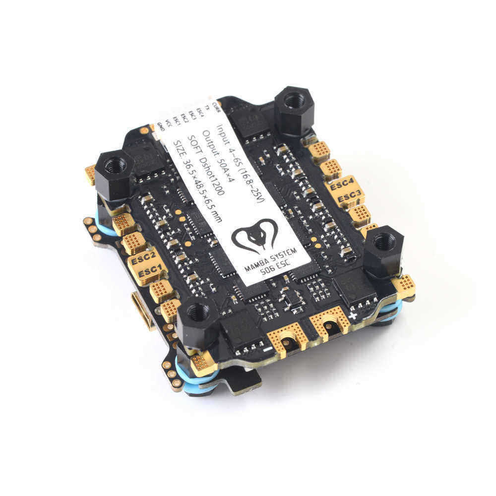 MAMBA-F722S-Betaflight-Flight-Controller-OSD-59V-2A-BEC-amp-506-50A-3-6S-Blheli_32--Dshot1200-FPV-Ra-1490805