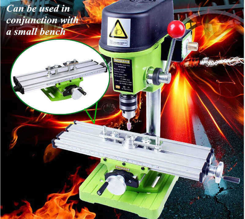 MINIQ-BG6300-Mini-Precision-Milling-Machine-Worktable-Multifunction-Drill-Vise-Fixture-Working-Table-1027924