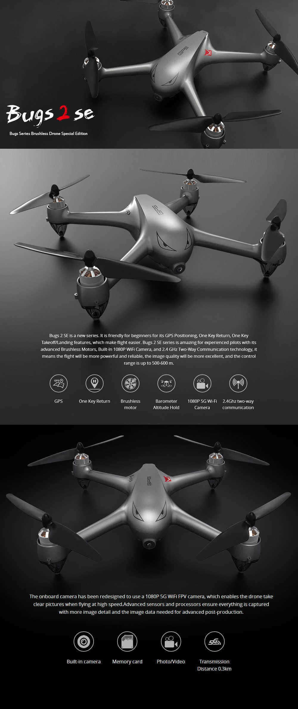 MJX-Bugs-2-SE-B2SE-Brushless-5G-WiFi-FPV-With-1080P-HD-Camera-GPS-Altitude-Hold-RC-Drone-Quadcopter-1321875