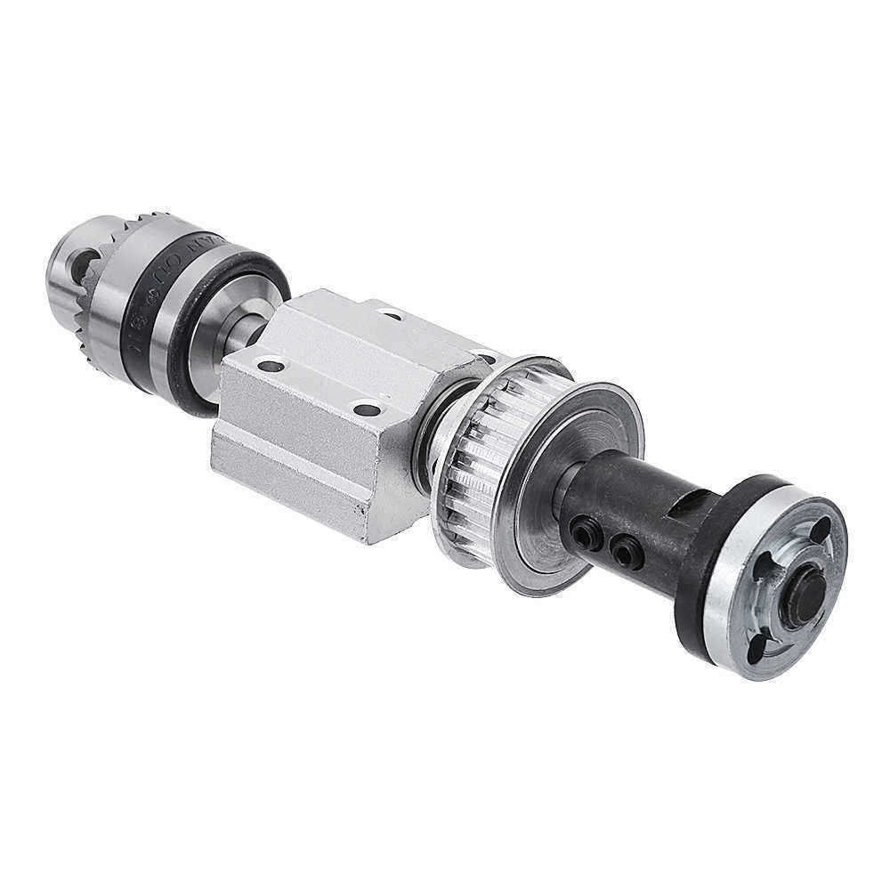 Machifit-No-Power-Spindle-Assembly-Small-Lathe-Accessories-Trimming-Belt-JTOB10B12B16-Drill-Chuck-Se-1378068