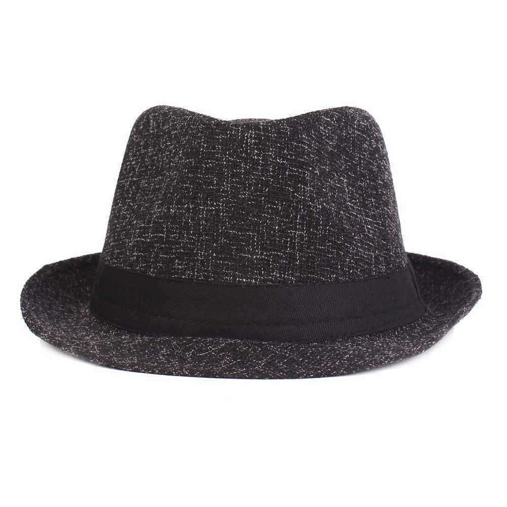 Men-Women-Cotton-Panama-Style-Hat-Outdoor-Wide-Brimmed-Jazz-Fedora-Cap-1414675