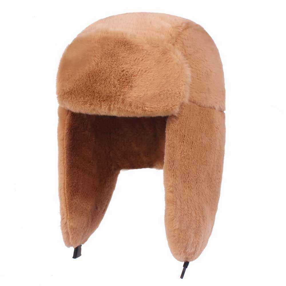 Men-Women-Winter-Windproof-Plush-Trapper-Hat-Outdoor-Ear-Headwear-Hunting-Hat-1366826