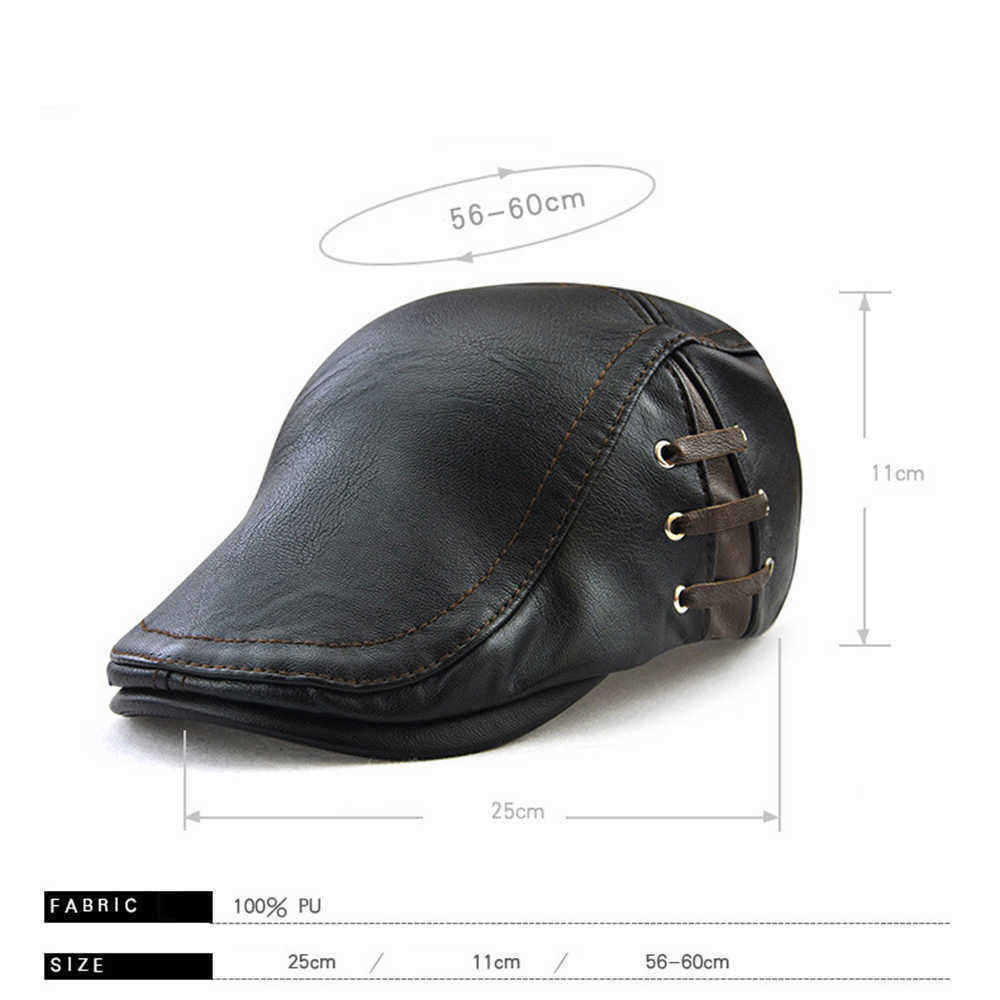 Mens-Leather-Cap-Personalized-Piercing-Strap-Design-Versatile-Beret-Caps-1543988