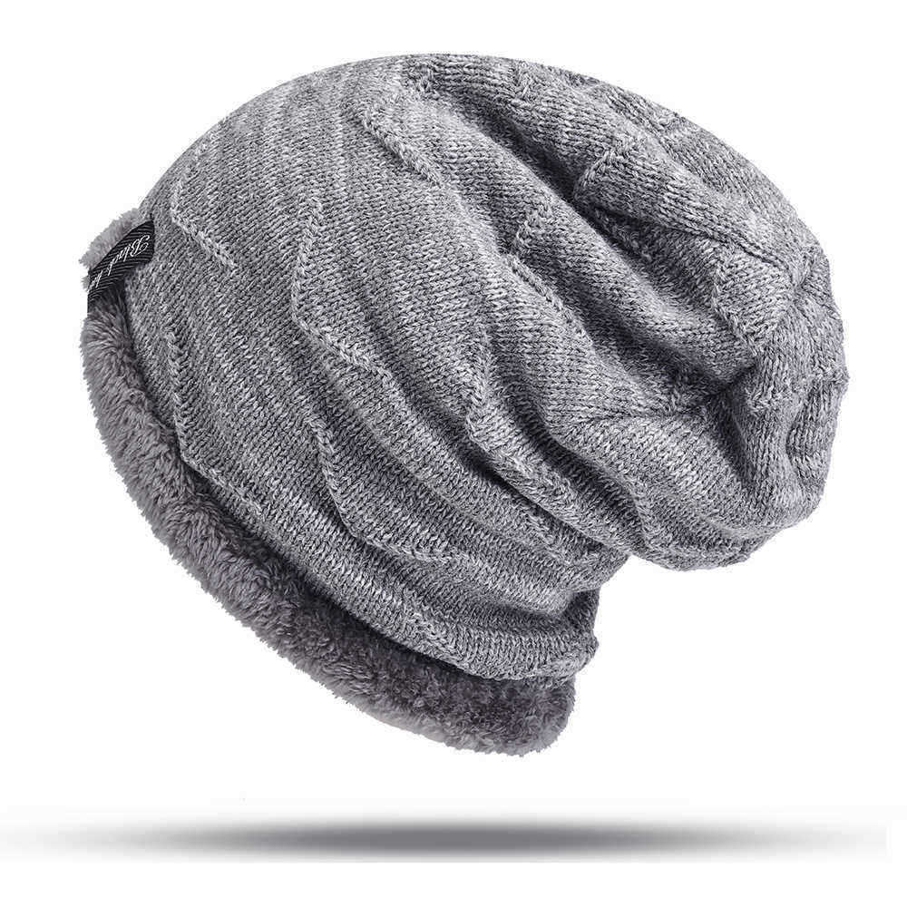 Mens-Plus-Velvet-Knitted-Stripe-Beanie-Hats-Outdoor-Winter-Warm-Skullcap-Beanies-1251783