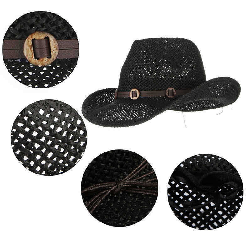 Mens-Rush-Straw-Lightweight-Casual-Wide-Brim-Gambler-Hat-1346273