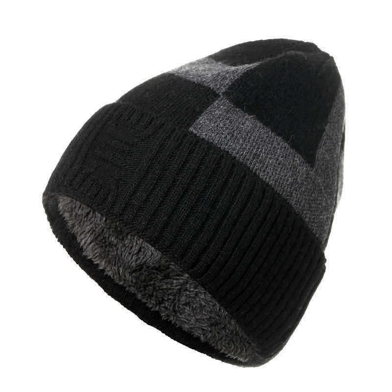 Mens-Unisex-Woolen-Blending-Knit-Beanie-Hat-Winter-Warm-Earmuffs-Slouchy-Skull-Cap-1386935