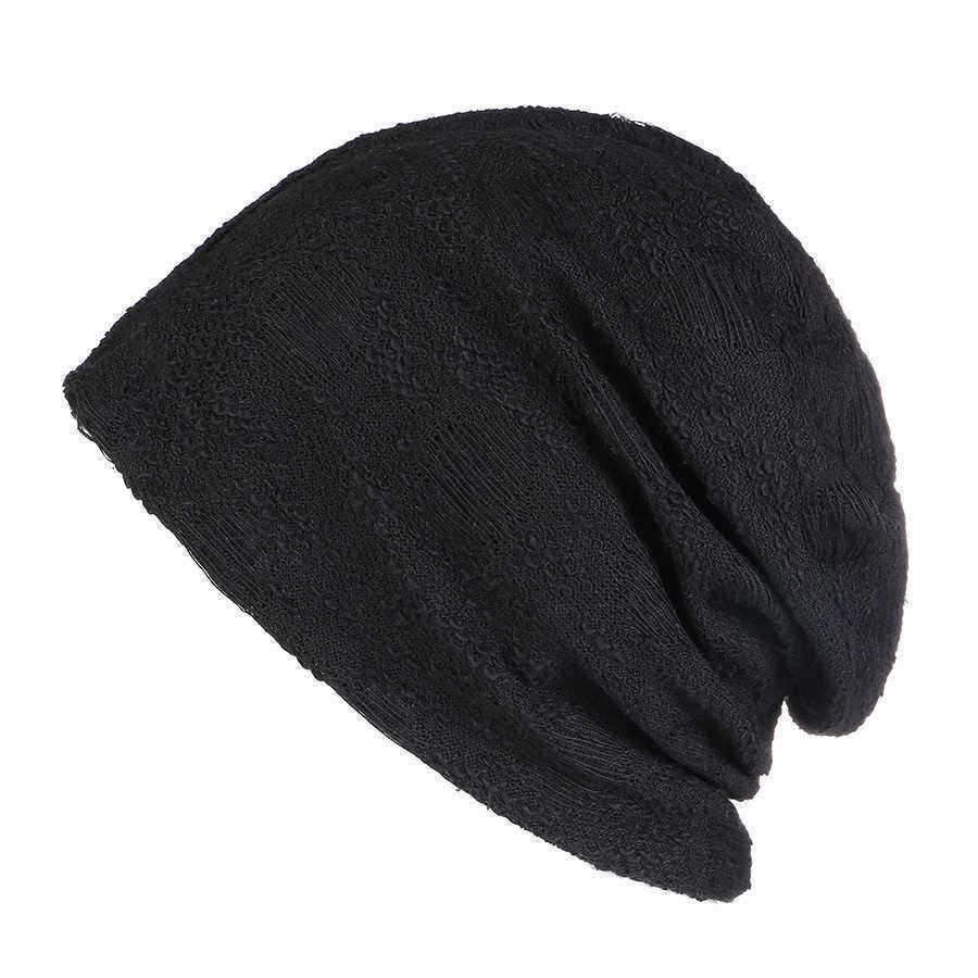 Mens-Womens-Vogue-Cotton-Double-Layers-Beanie-Caps-Slouch-Ripple-Earmuffs-Knitted-Hat-1328051