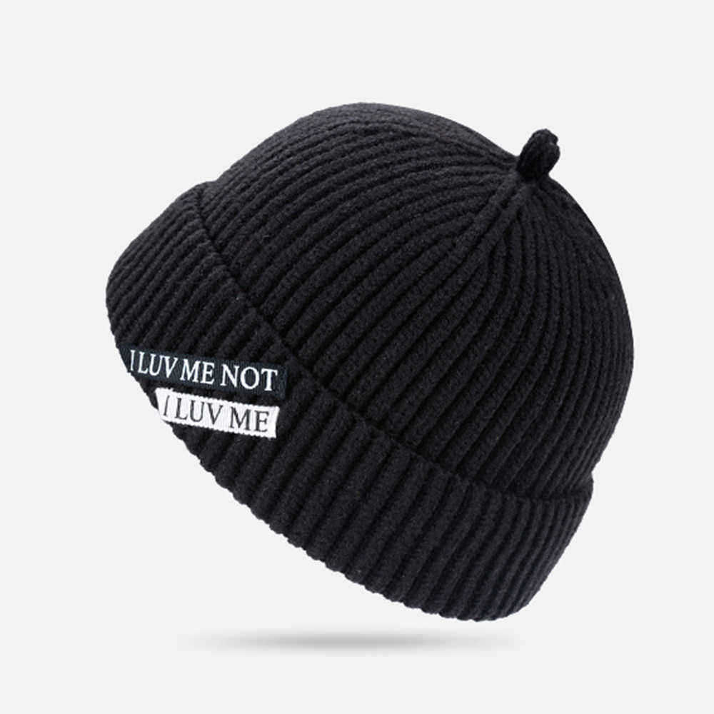 Mens-Womens-Winter-Color-Matching-Knit-Beanie-Cap-Outdoor-Foldable-Rolled-Cuff-Brimless-Hats-1544716