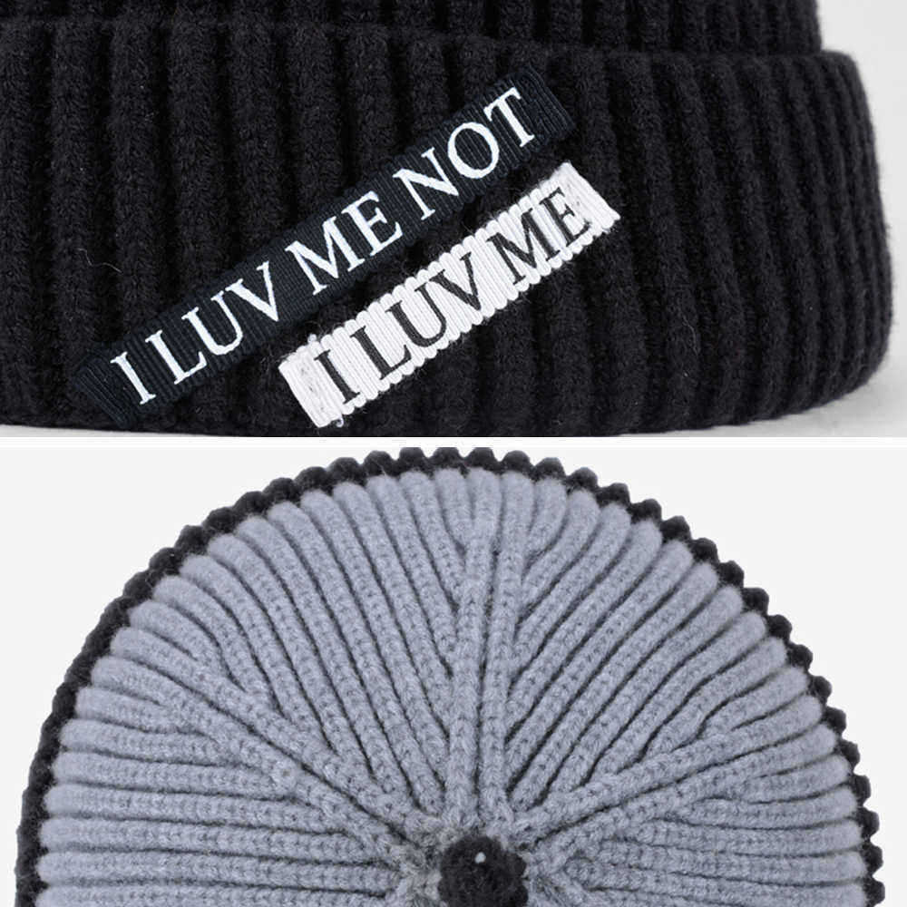 Mens-Womens-Winter-Color-Matching-Knit-Beanie-Cap-Outdoor-Foldable-Rolled-Cuff-Brimless-Hats-1544716