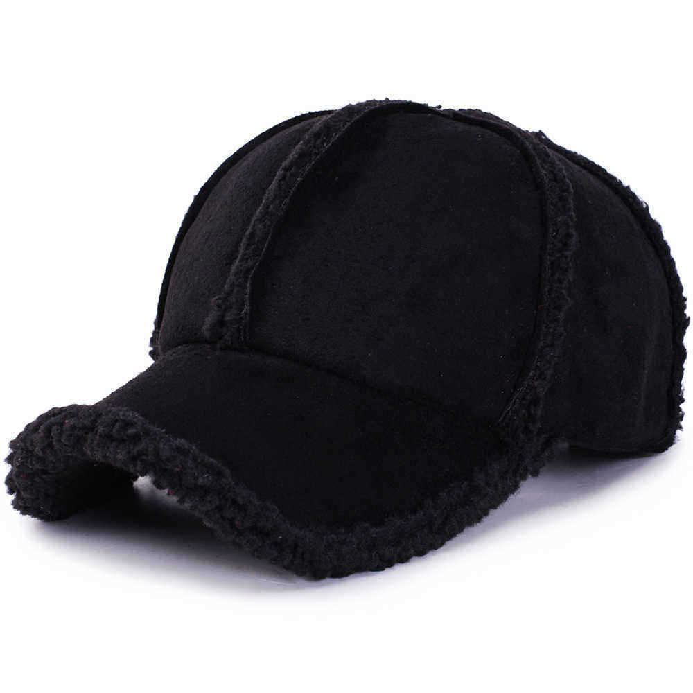 Mens-Womens-Winter-Cotton-Adjustable-Thicken-Baseball-Cap-Vintage-Plush-Warm-Forward-Hat-1354580