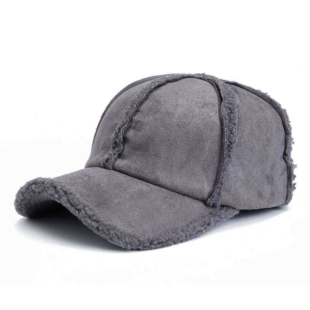 Mens-Womens-Winter-Cotton-Adjustable-Thicken-Baseball-Cap-Vintage-Plush-Warm-Forward-Hat-1354580