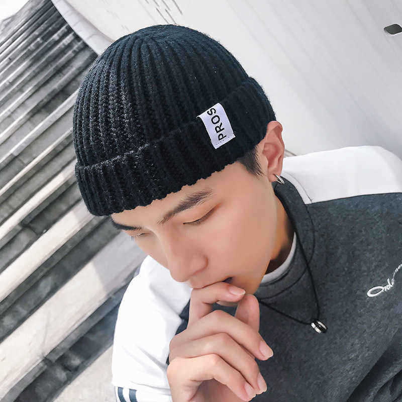 Mens-Womens-Winter-Warm-Knit-Brimless-Beanie-Cap-Outdoor-Foldable-Rolled-Cuff-Skullcap-1368622