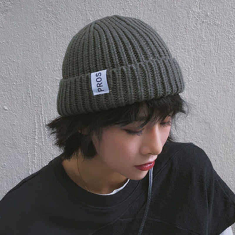 Mens-Womens-Winter-Warm-Knit-Brimless-Beanie-Cap-Outdoor-Foldable-Rolled-Cuff-Skullcap-1368622